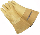 Leather cutting gloves